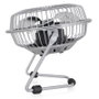 Orbegozo Mini Ventilador USB PW 1025 Plata